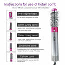 Escova Secadora 5 em 1 – Cabelo de Salão em Casa