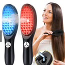 Escova Elétrica LED Therabrush – Crescimento Capilar e Anti-Queda