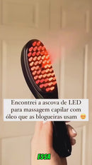 Escova Elétrica LED Therabrush – Crescimento Capilar e Anti-Queda